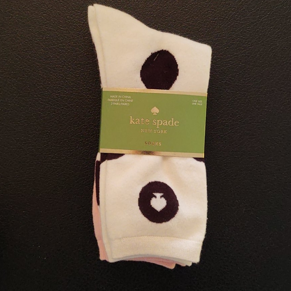 Kate Spade 3-Pair Sock Pack